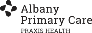 Praxis Albany Logo Black_stacked